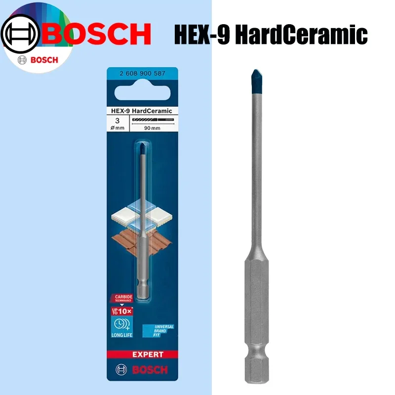 Power Tools Workshop - BOSCH Hex-9 Hartkeramik-Bohrer EXPERT Small Blue