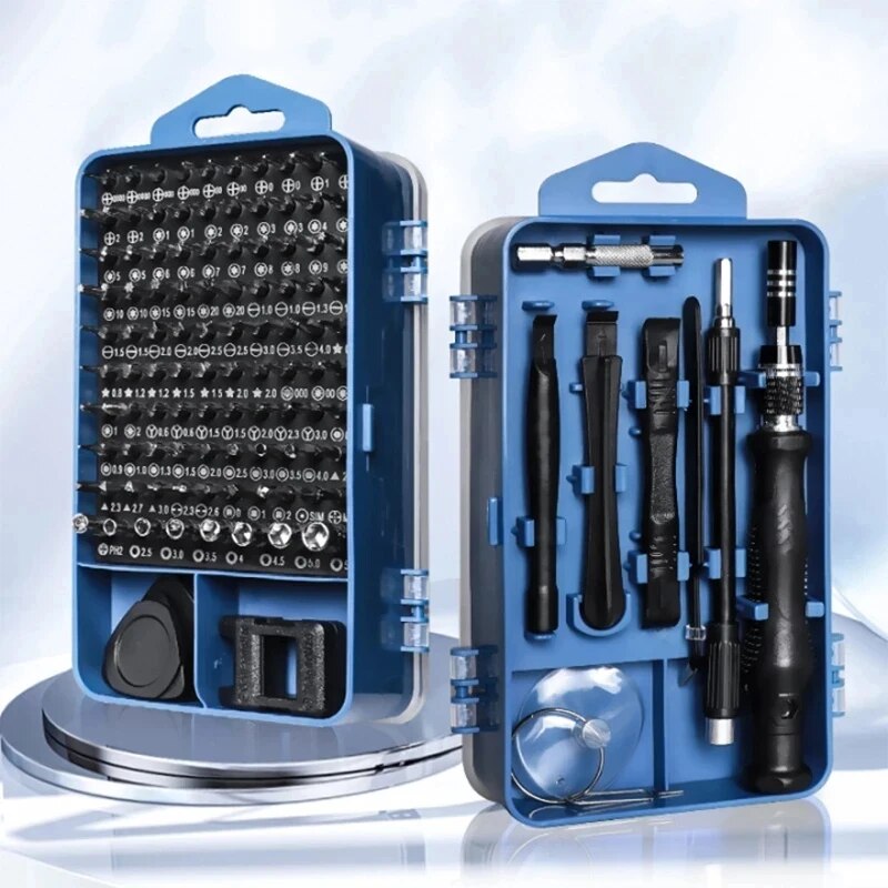 Xiaomi Power Tools - 115/117 in 1 Präzisions-Schraubendreher-Set, magnetischer Torx-Sechskant-Schraubendreher-Bits,