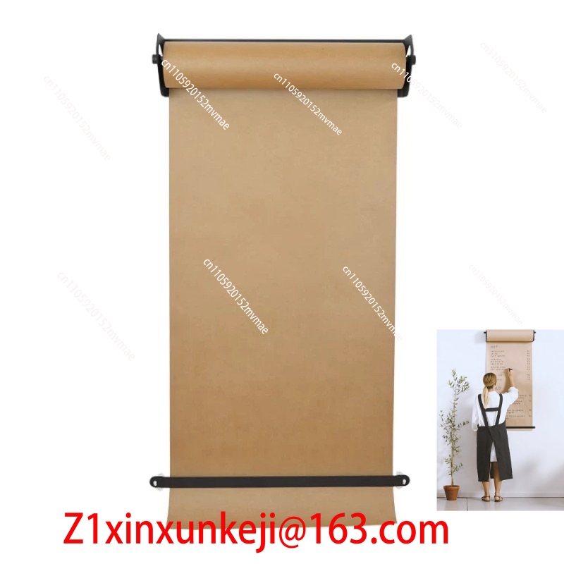 Power Tools Drawing - Modernes Design Wandmontierte Handschrift-Malerei-Nachrichtentafel aus Kraftpapier