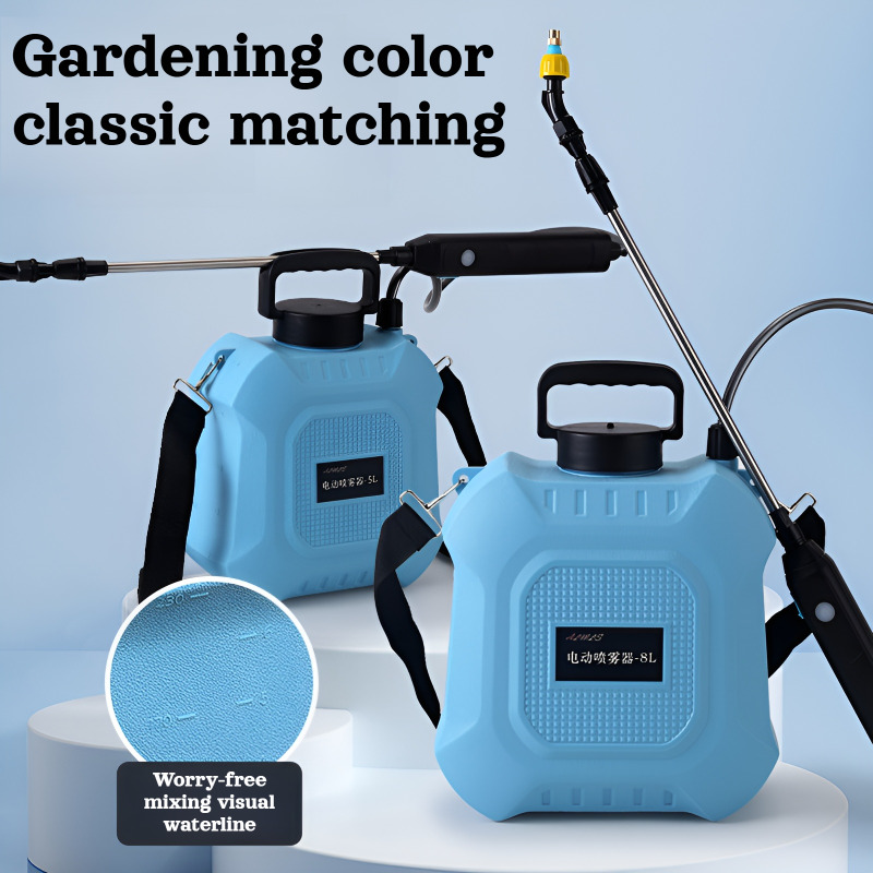 Power Tools Garden - 5L/8L USB wiederaufladbare elektrische Gießkanne tragbare