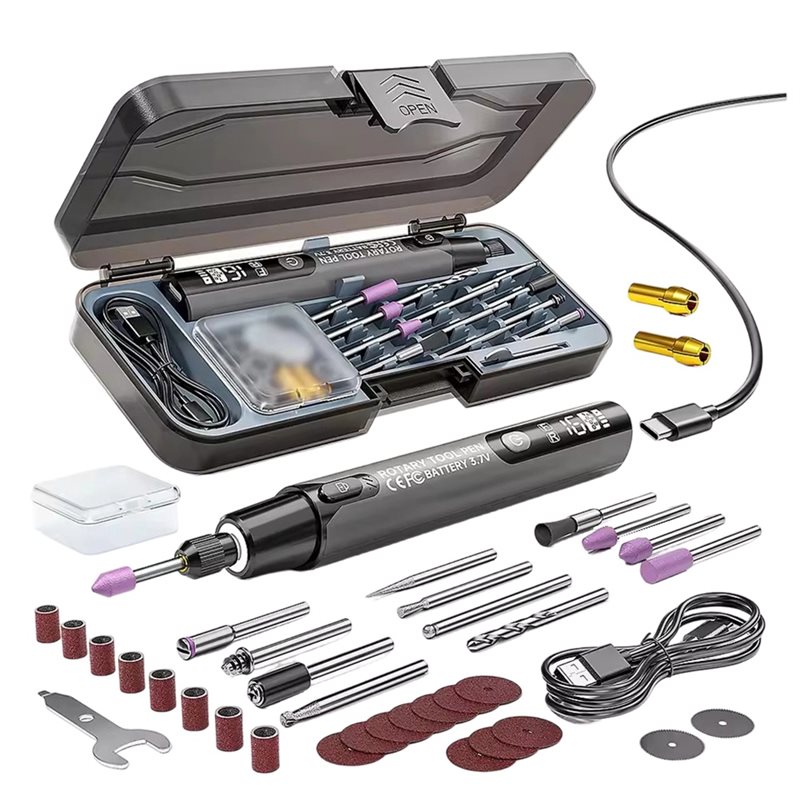 Power Tools Workshop - FYBL-Kabelloser Elektrischer Mini-Gravierstift 3,7V 10000-16000 U/min