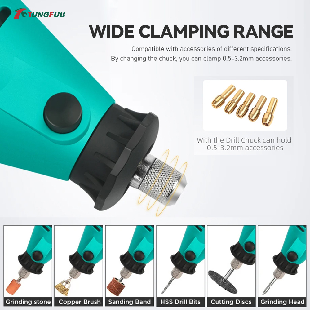 TUNGFULL Mini-Elektroschleifer – Power Tools Workshop Bewertung und Preis