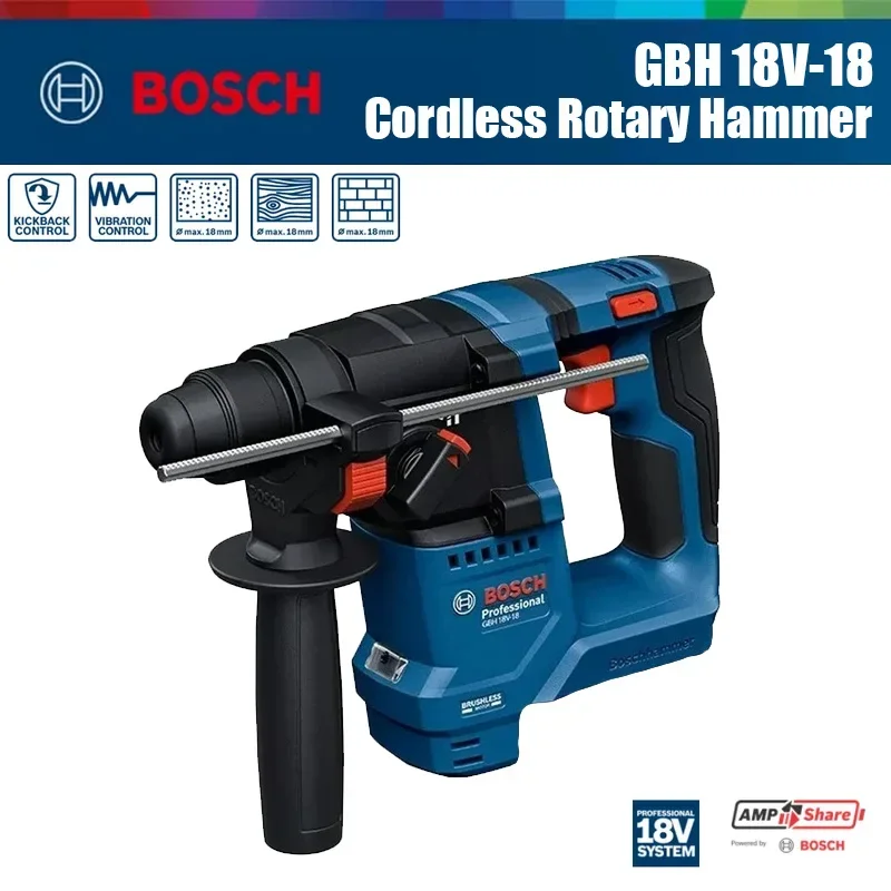 Bosch GBH 18V-18 Akku-Bohrhamm – Power Tools Workshop Bewertung und Preis
