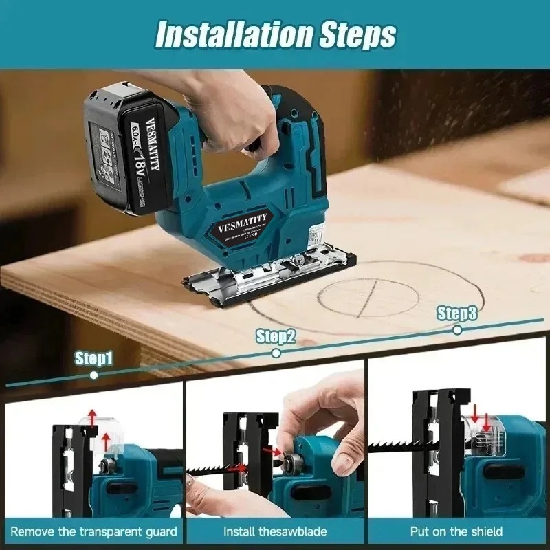 DJV182Z 340W Bürstenlose Stich – Power Tools Jigsaw Bewertung und Preis
