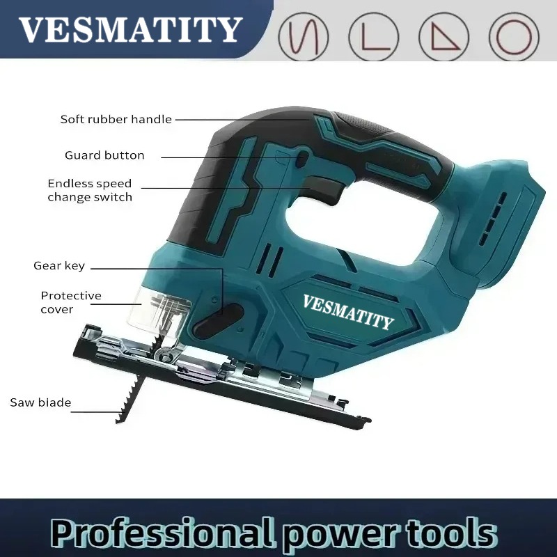 DJV182Z 340W Bürstenlose Stich – Power Tools Jigsaw Bewertung und Preis