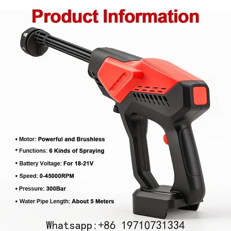 300Bar Bürstenloser Hochdruck- – Power Tools Garden Bewertung und Preis
